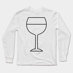 Wine Glass Long Sleeve T-Shirt